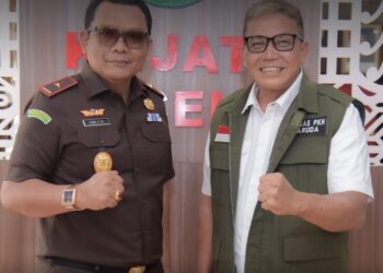 Kajati Aceh Terima Kunjungan Silaturahmi Komandan Satgas PKH, Bahas Sinergi Penegakan Hukum dan Perlindungan Hutan