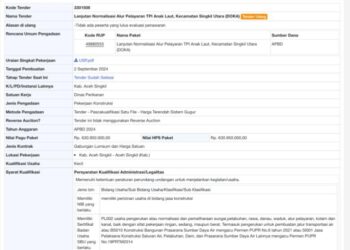 Diduga Terjadi Korupsi di Proyek Normalisasi TPI Anak Laut, Aceh Singkil