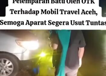 Teror Batu Hantui Mobil Travel Aceh di Karo, Pelaku Misterius Bikin Resah!