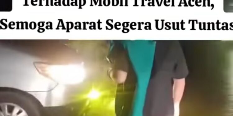Teror Batu Hantui Mobil Travel Aceh di Karo, Pelaku Misterius Bikin Resah!
