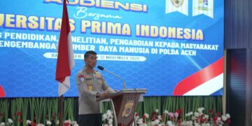 Polda Aceh Jalin Kerja Sama Strategis dengan Universitas Prima Indonesia, Dorong Penguatan SDM Polri yang Unggul dan Adaptif