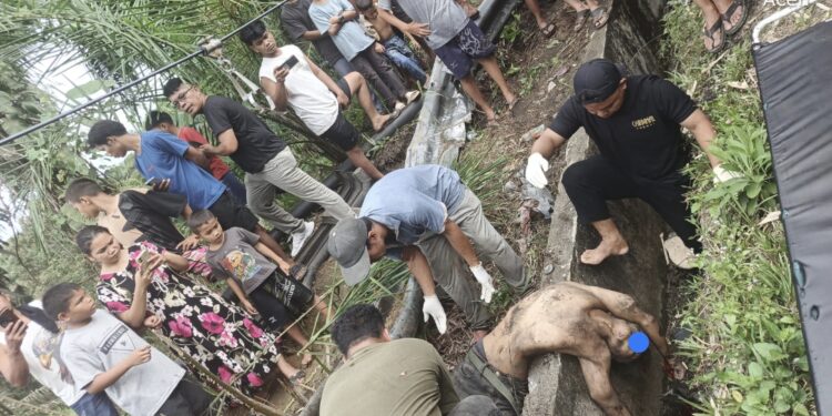 Kecelakaan Maut di Mandumpang, Truk Lindas Dua Pengendara Sepeda Motor hingga Tewas‎