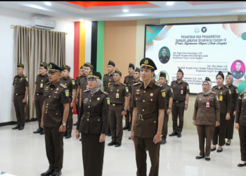 ‎Kajari Aceh Singkil Pimpin Sertijab 3 Pejabat Struktural ‎