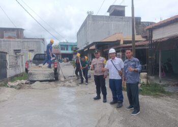 Sinergi Lintas Sektor, Kawasan Kantor Camat Gunung Meriah Segera Bebas Macet!
