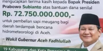 Kabar Gembira, Presiden Prabowo Salurkan Rp72,7 Miliar untuk Sapi Meugang di 19 Wilayah Aceh Terdampak Bencana