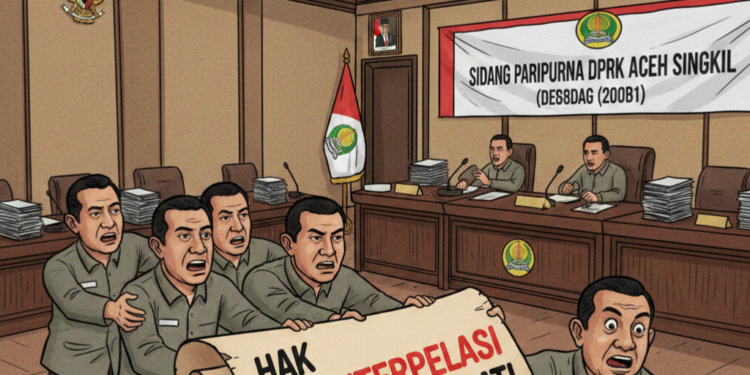 Bukan Manuver Politik, DPRK Aceh Singkil Resmi Gulirkan Hak Interpelasi Terhadap Bupati
