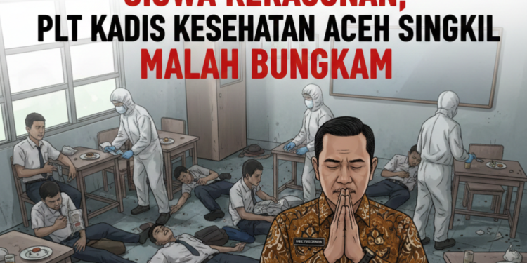 Siswa Keracunan, Plt Kadis Kesehatan Aceh Singkil Malah Bungkam? AMPAS: Ada Apa?