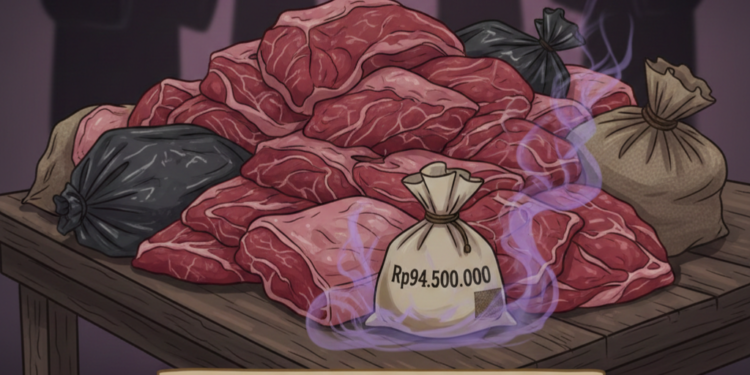 Misteri Rp94,5 Juta di Balik Bau Daging Meugang Aceh Singkil‎