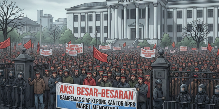 Gelar Aksi Besar-Besaran, GAMPEMAS Siap Kepung Kantor DPRK Aceh Singkil Maret Mendatang!
