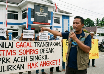 Dinilai Gagal Transparan, Aktivis SOMPAS Desak DPRK Aceh Singkil Gulirkan Hak Angket!