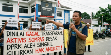 Dinilai Gagal Transparan, Aktivis SOMPAS Desak DPRK Aceh Singkil Gulirkan Hak Angket!