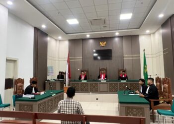 Korupsi Dana Operasional PT Pos KCP Rimo, Terdakwa “D” Dituntut 7,5 Tahun Penjara