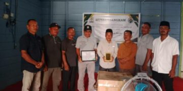 Takal Pasir Dinobatkan Sebagai Desa Kompeten Juara 1 se-Aceh Singkil, Buah Manis Kepemimpinan Rabidin IB