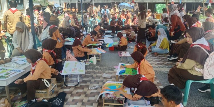 Gebrakan Baru di Simpang Kiri, Pesta Siaga Ke-1 Resmi Digelar, Cetak Generasi Muda Tangguh dan Kreatif‎