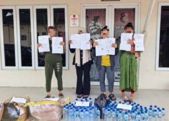 Gencar Berantas Miras Ilegal, Polres Subulussalam Sita Ratusan Botol Tuak Suling di Penanggalan
