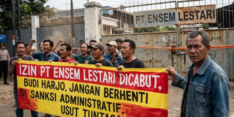 Izin PT Ensem Lestari Dicabut, Budi Harjo, Jangan Berhenti di Sanksi Administratif, Usut Tuntas!