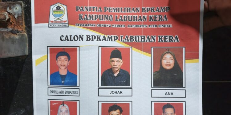 Demokrasi Desa Berjalan Sukses, Johar Terpilih sebagai Ketua BPKAMP Labuhan Kera