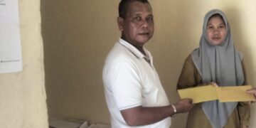 Diduga Cacat Prosedur dan Tabrak Qanun,  BPKamp Desa Lentong Aceh Singkil Digugat ke Camat‎