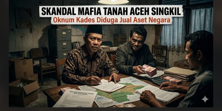Skandal Mafia Tanah Aceh Singkil, Oknum Kades Diduga Jual Aset Negara, Kejaksaan Tancap Gas‎
