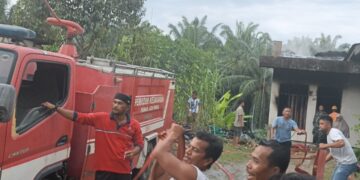 Satu Unit Rumah Kontrakan di Rimo Aceh Singkil Ludes Terbakar, Kerugian Capai Puluhan Juta