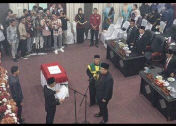 Putra Bupati Resmi Dilantik, Hidayat Riadi Manik Perkuat Formasi Hanura di DPRK Aceh Singkil