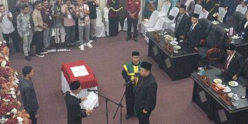 Putra Bupati Resmi Dilantik, Hidayat Riadi Manik Perkuat Formasi Hanura di DPRK Aceh Singkil