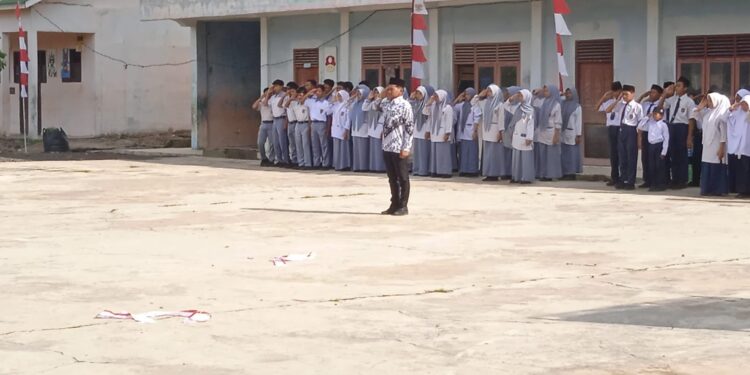 Gelora Kemerdekaan di Subulussalam, Ratusan Siswa Muhammadiyah Peringati HUT ke-81 RI dengan Khidmat
