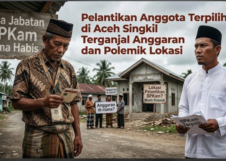 Masa Jabatan BPKam Lama Habis, Pelantikan Anggota Terpilih di Aceh Singkil Terganjal Anggaran dan Polemik Lokasi‎