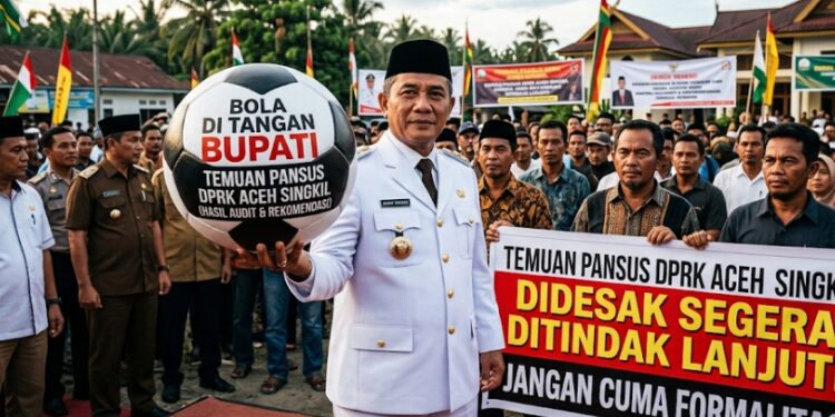 Bola di Tangan Bupati, Temuan Pansus DPRK Aceh Singkil Didesak Segera Ditindak Lanjuti, Jangan Cuma Formalitas‎