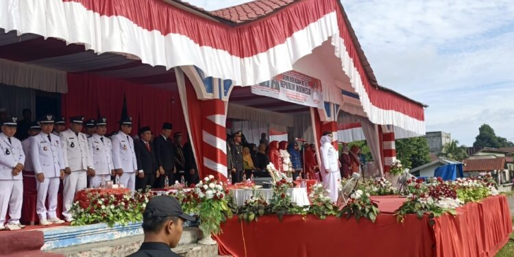 Semangat Kebangsaan Membakar Gunung Meriah, Anggunnya Kepemimpinan Camat Ilvi Rahmi dan Pesona Budaya Semarakkan HUT RI ke-81