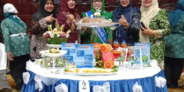 Ikuti Lomba Masak Serba Ikan Tingkat Provinsi, Menu Utama Forikan Aceh Singkil Lobster dan Kepiting Asli Hasil Bumi