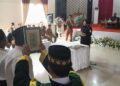 14 BPKam se-Gunung Meriah Resmi Dilantik di Langgeng Jaya, Camat Ilvi Rahmi Beri Pesan Tegas