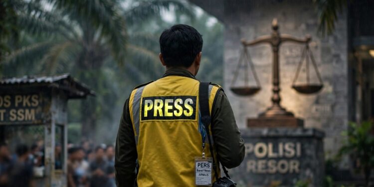 Enggan Perang Opini, Jurnalis Barak1News Korban Penganiayaan di PKS PT SSM Serahkan Kasus ke Polisi