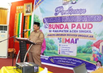Bupati Aceh Singkil Luncurkan SEMAI, Perkuat Fondasi PAUD Bermutu dan Merata