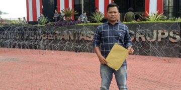 ‎Fasilitas CPO Mangkrak di Aceh Singkil, Founder KSAS Sambangi Gedung Merah Putih KPK