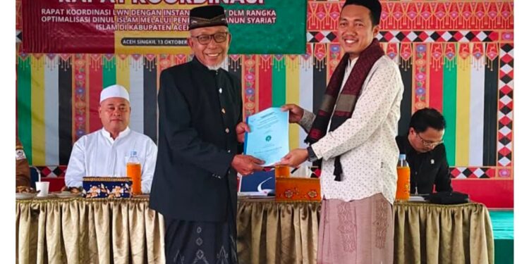 Penguatan Syariat di Perbatasan, Dayah Al Anshar Serahkan Usulan Strategis ke Wali Nanggroe