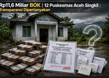 Rp11,6 Miliar BOK untuk 12 Puskesmas di Aceh Singkil, Ke Mana Realisasinya? Transparansi Dipertanyakan‎